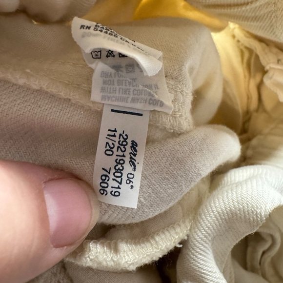 Aerie paper bag waist pants super soft comfy women’s small cream - Picture 6 of 11